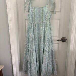 Storia Floral and Tiny Flowers Maxi Dress. NWT. Size Medium. NWT